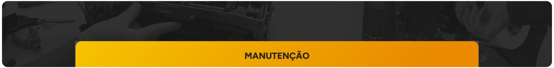 manutenção